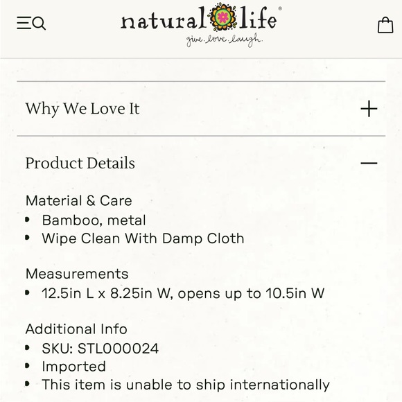 Natural Life Vibrant wooden Floral clip on Sofa Tray Like New woodsy faeries - Picture 5 of 5